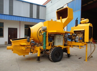 diesel concrete mixer