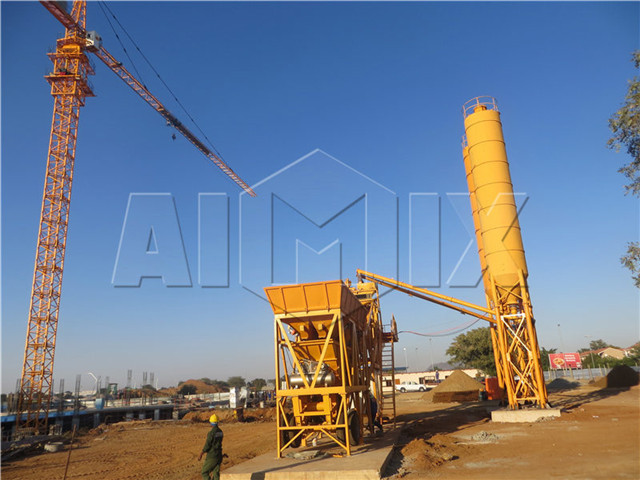 Mobile Concrete Mixing Plant cost