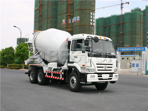 concrete mixer truck capacity