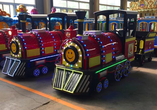 Amusement Park Trains