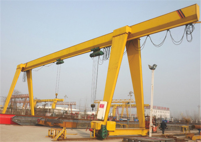 Price single girder gantry crane from manufacturer