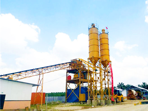 HZS60 ready mix batch plant for sale