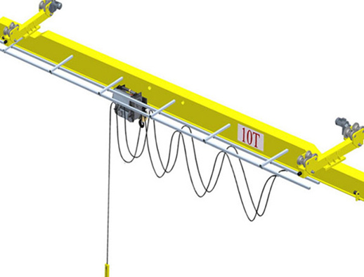 single girder 10 ton overhead crane for sale 