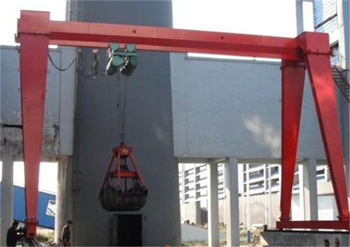 Price single girder gantry crane 20t