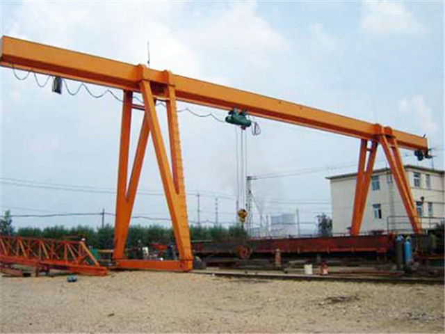 Electric single girder gantry crane