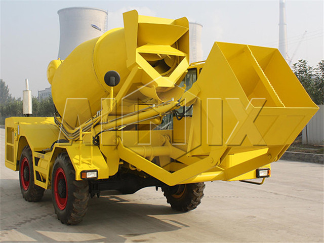 Self loading concrete mixer truck buy