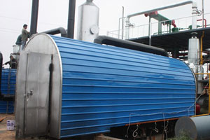 waste tires pyrolysis equipment