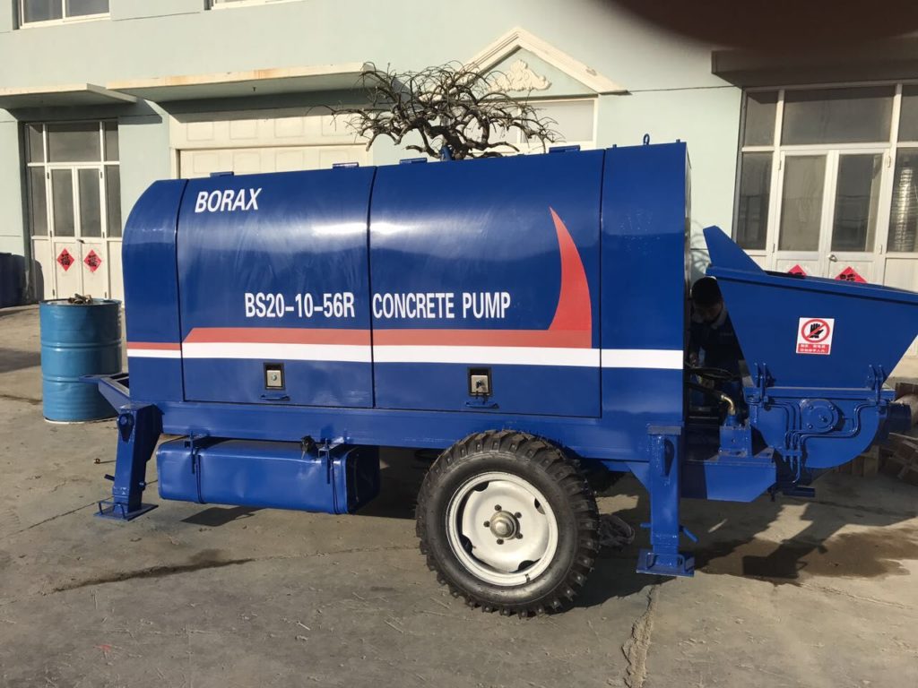 concrete mixer pump