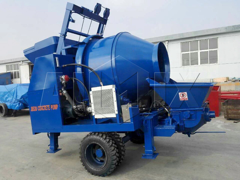 small portable concrete pumps