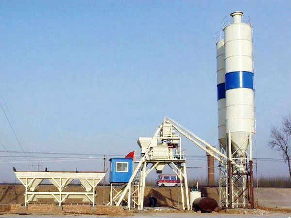 AJ-25 stationary concrete plant