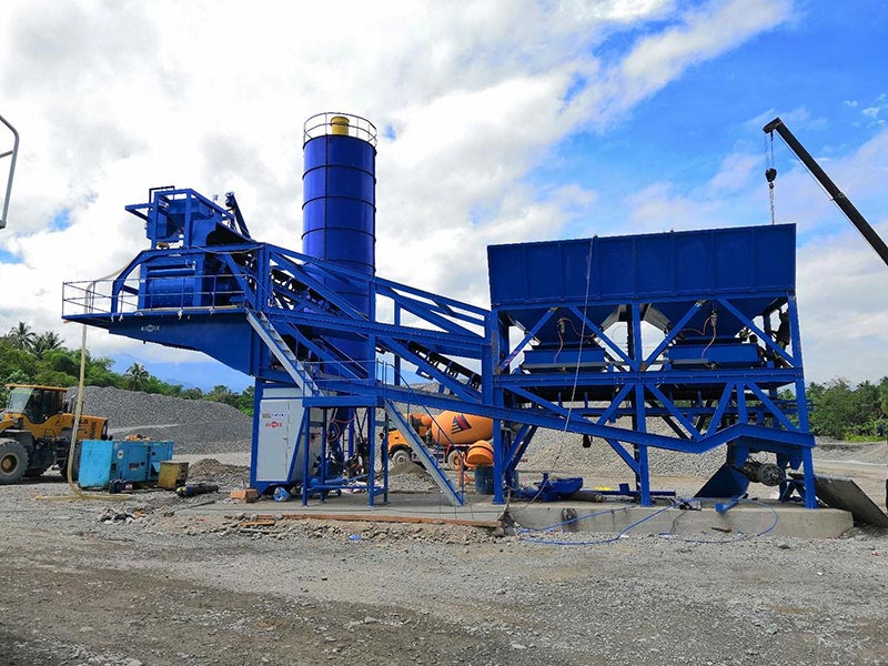 Portable Concrete Batching Plant