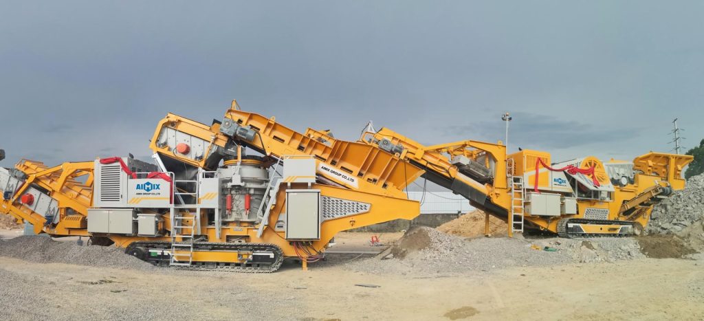 Aimix stone crusher machine for sale