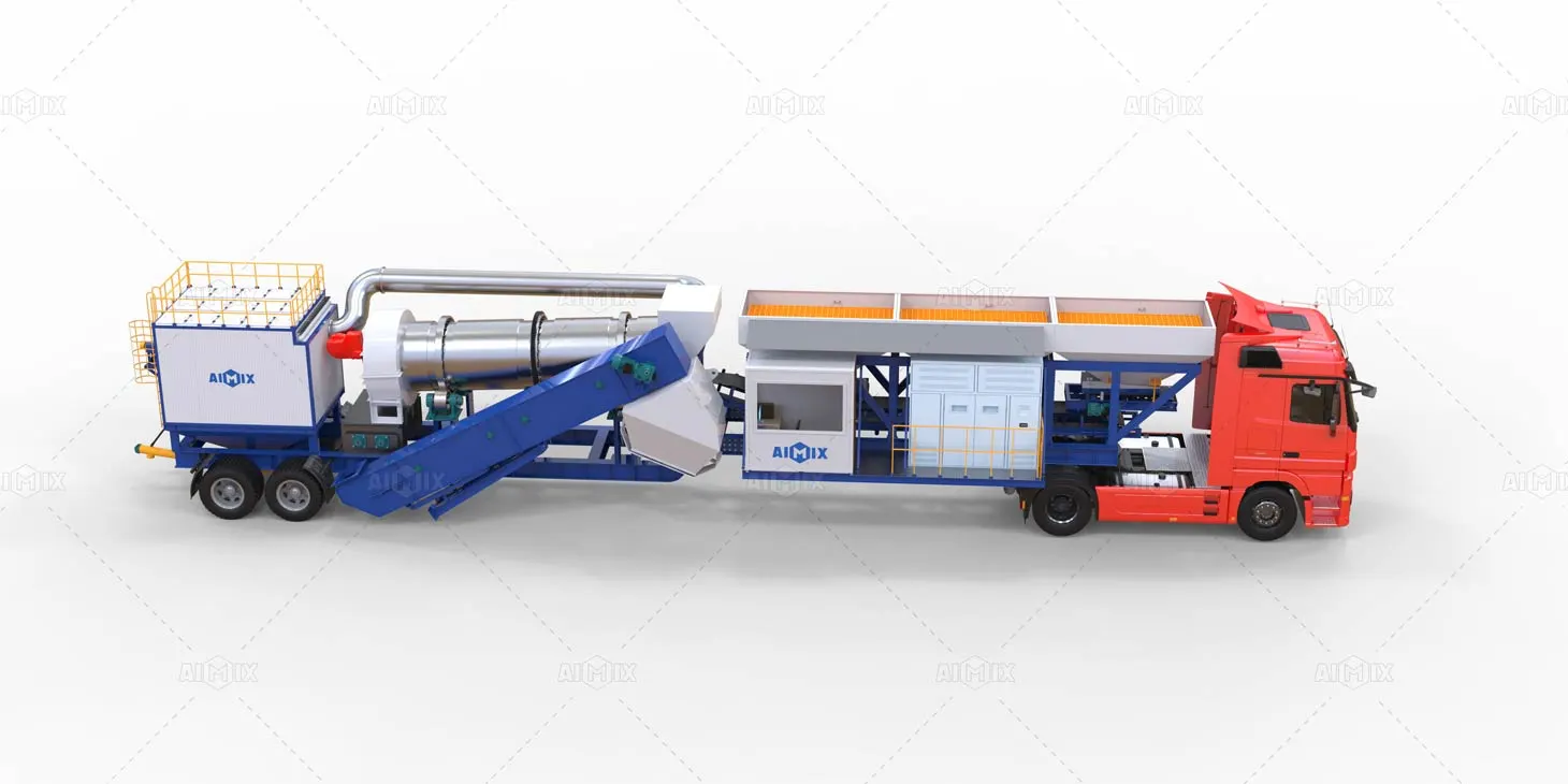 portable asphalt mix plant