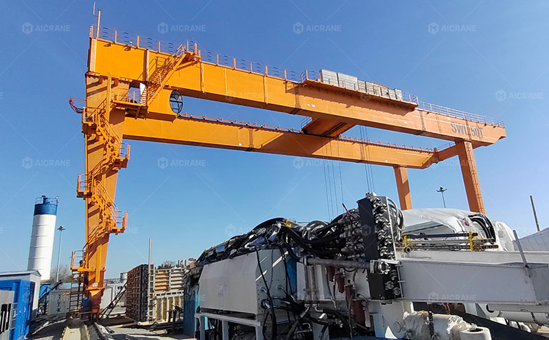 double girder 50 ton gantry crane