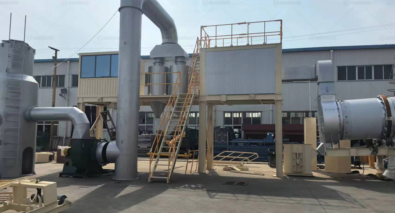 ALYT120 drum type asphalt mobile mixing plants