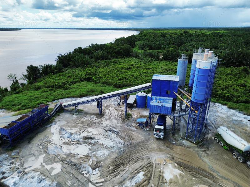 ready mix concrete plant setup cost