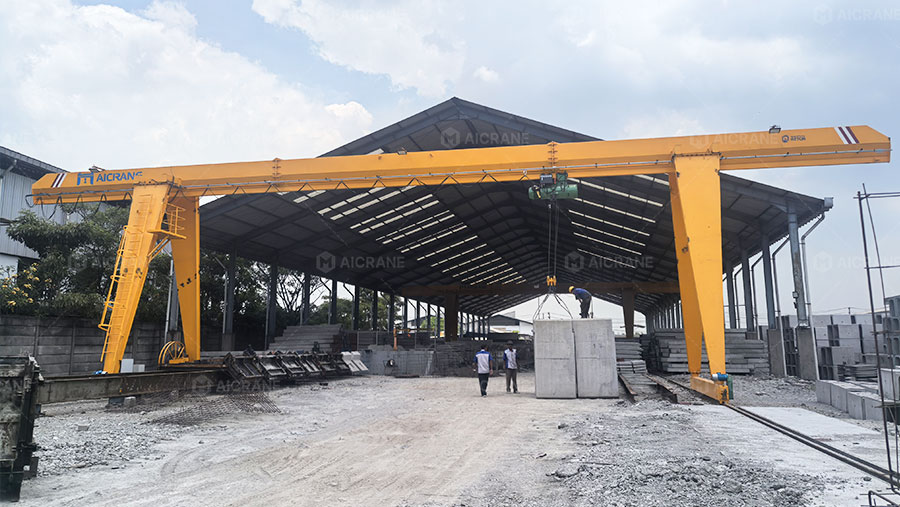 single girder gantry crane