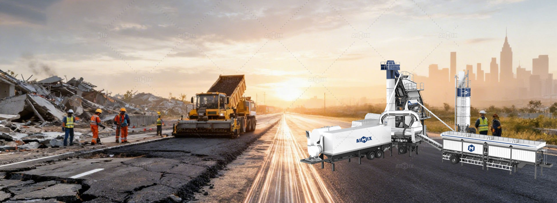 Rapid Deployment Asphalt Plants Key to Fast and Cost-Effective Post-Disaster Road Recovery