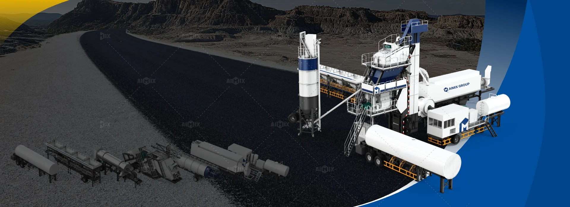 global asphalt road repair with mobile asphalt plant in the Philippines