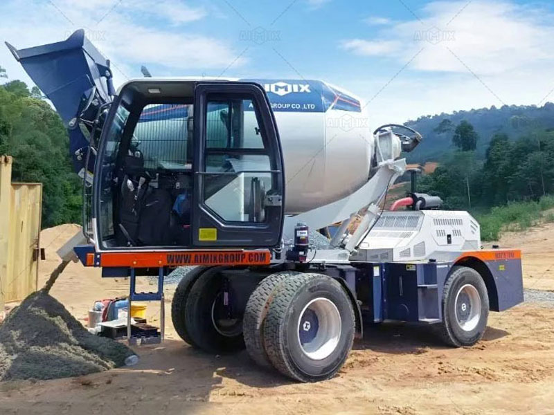 Aimix best self loading mobile concrete mixer for sale nz