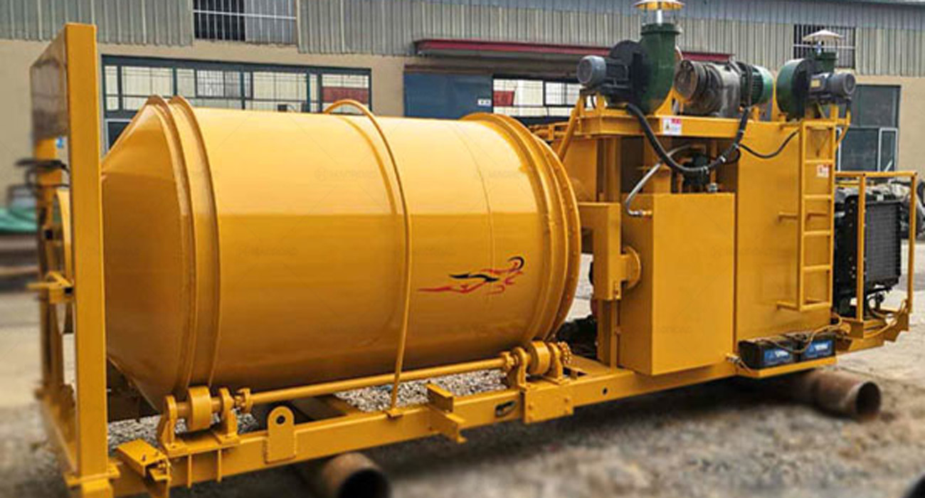 Reliable Asphalt Mixer Machine for Remote Mountain Road Repairs in Peru