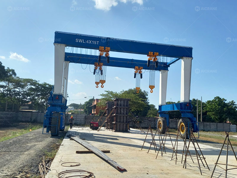 rubber tyred gantry crane price